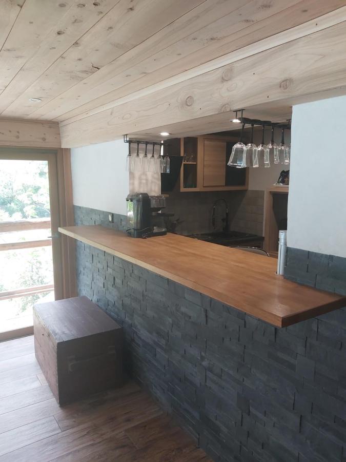 לה פלאנייה Appartement Avec Vue Panoramique A Champagny - La Joubarbe מראה חיצוני תמונה
